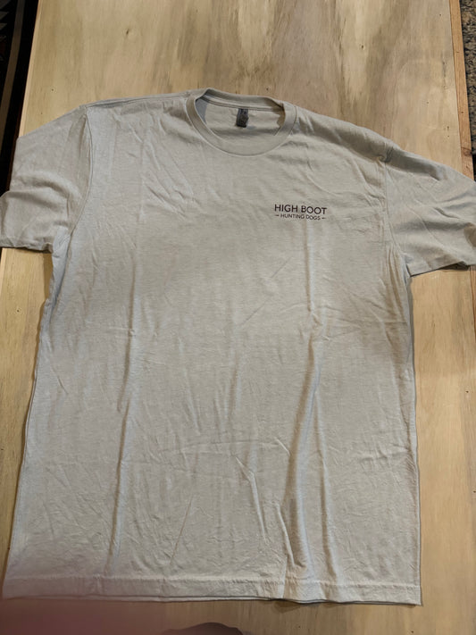 High Boot Hunting Dogs T-shirt - Sand